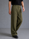 PANTALON SASTRE BAGGY VERDE
