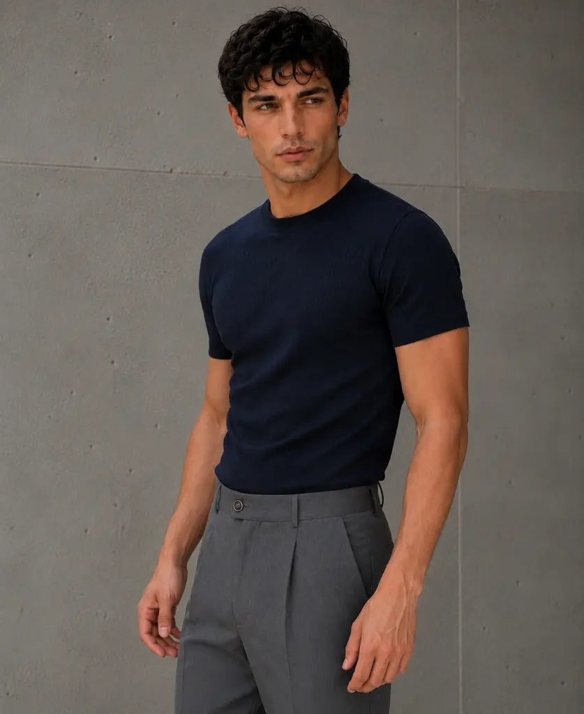 POLO SLIM ACANALADO
