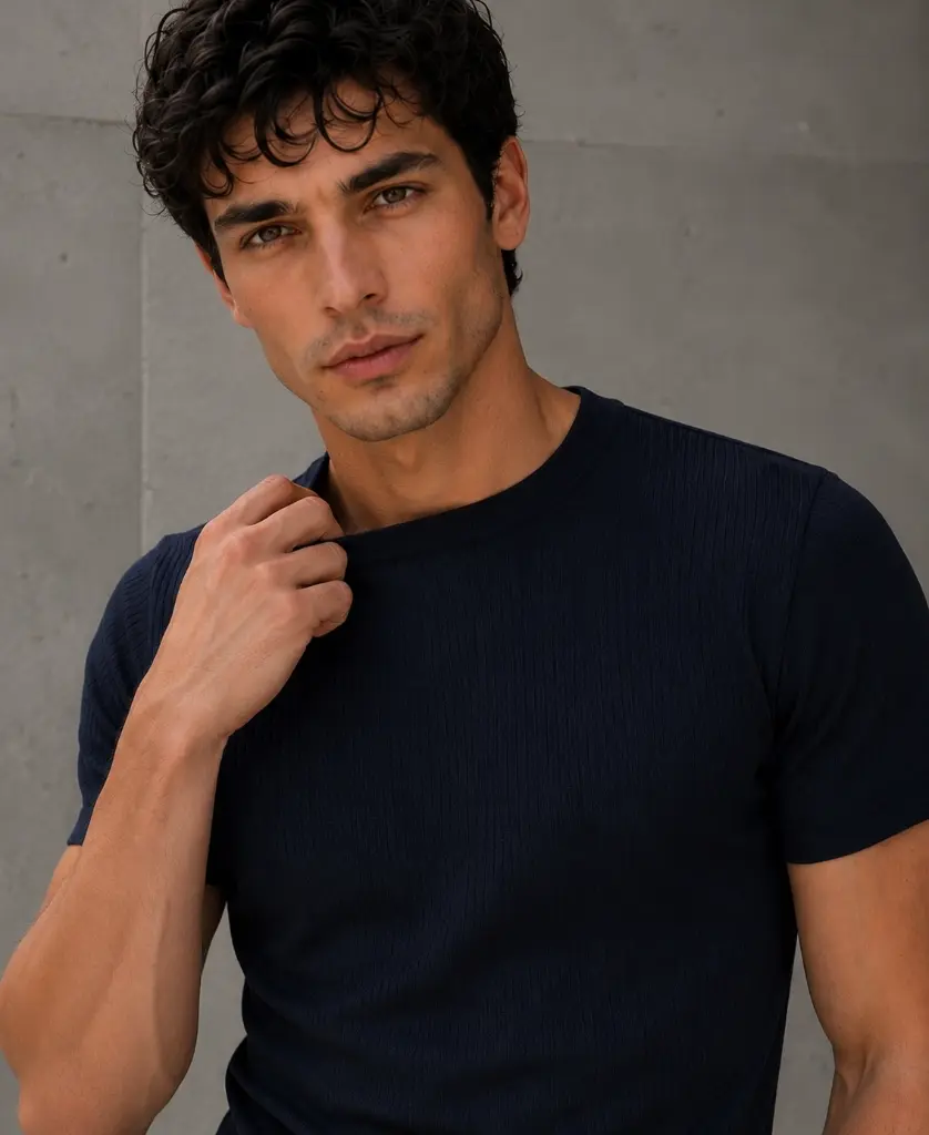 POLO SLIM ACANALADO