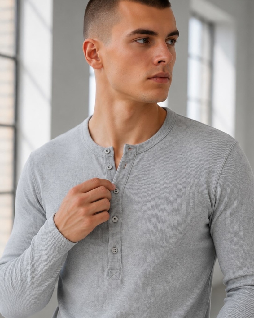 HENLEY SHIRT