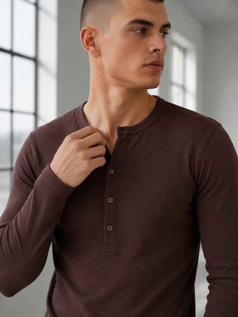 HENLEY SHIRT