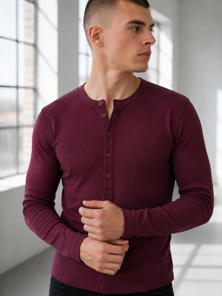 HENLEY SHIRT