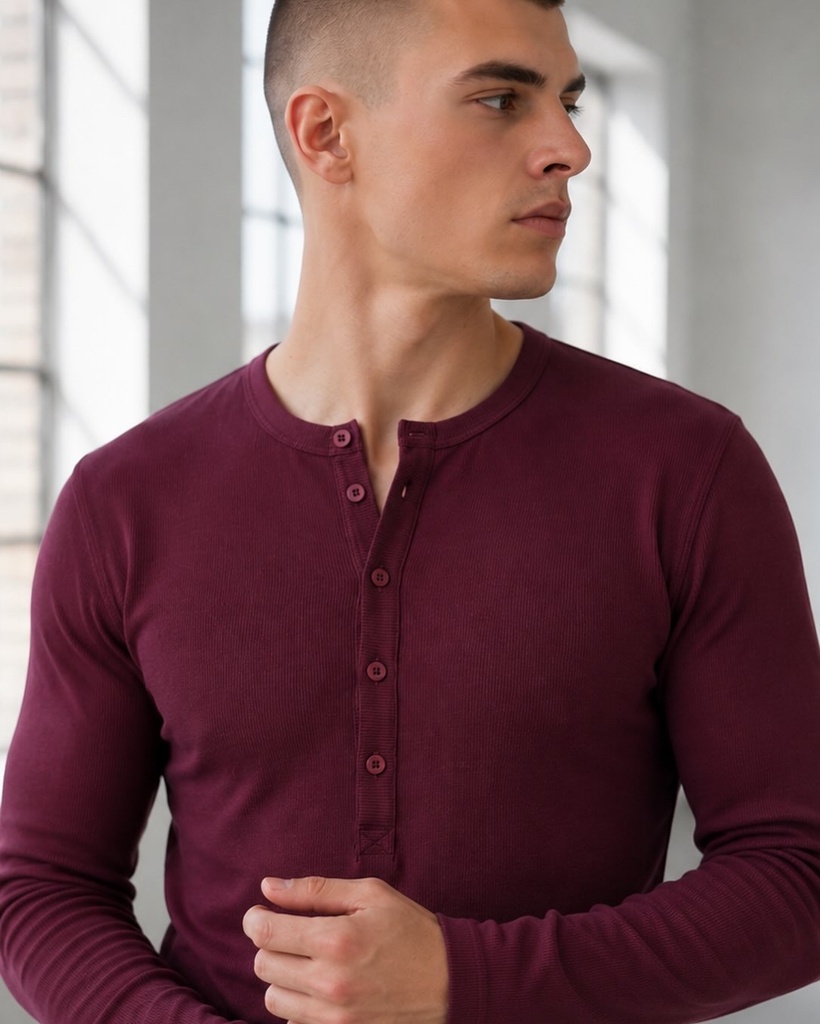 HENLEY SHIRT