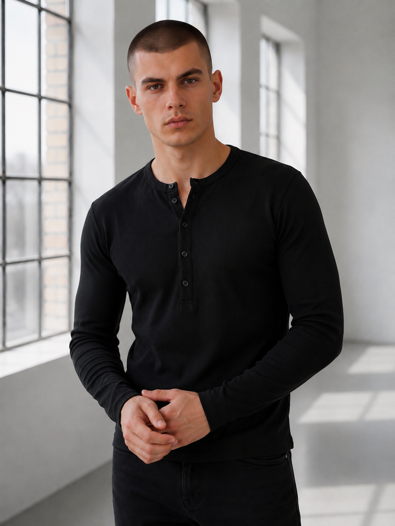 HENLEY SHIRT