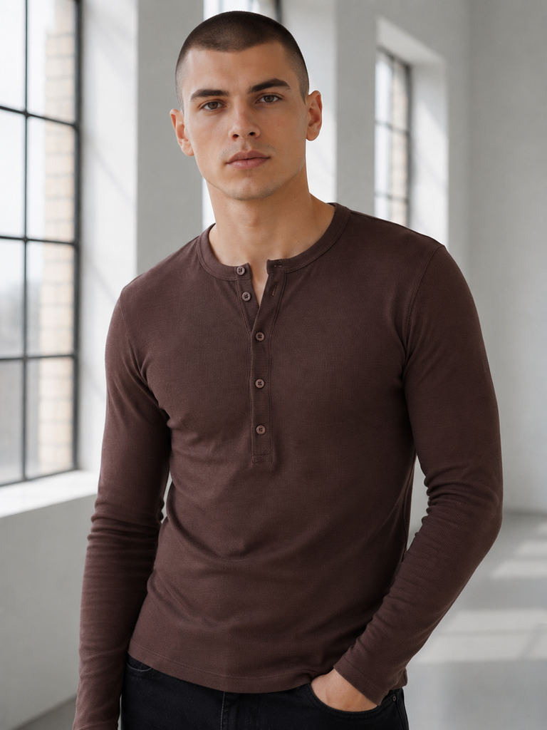 HENLEY SHIRT