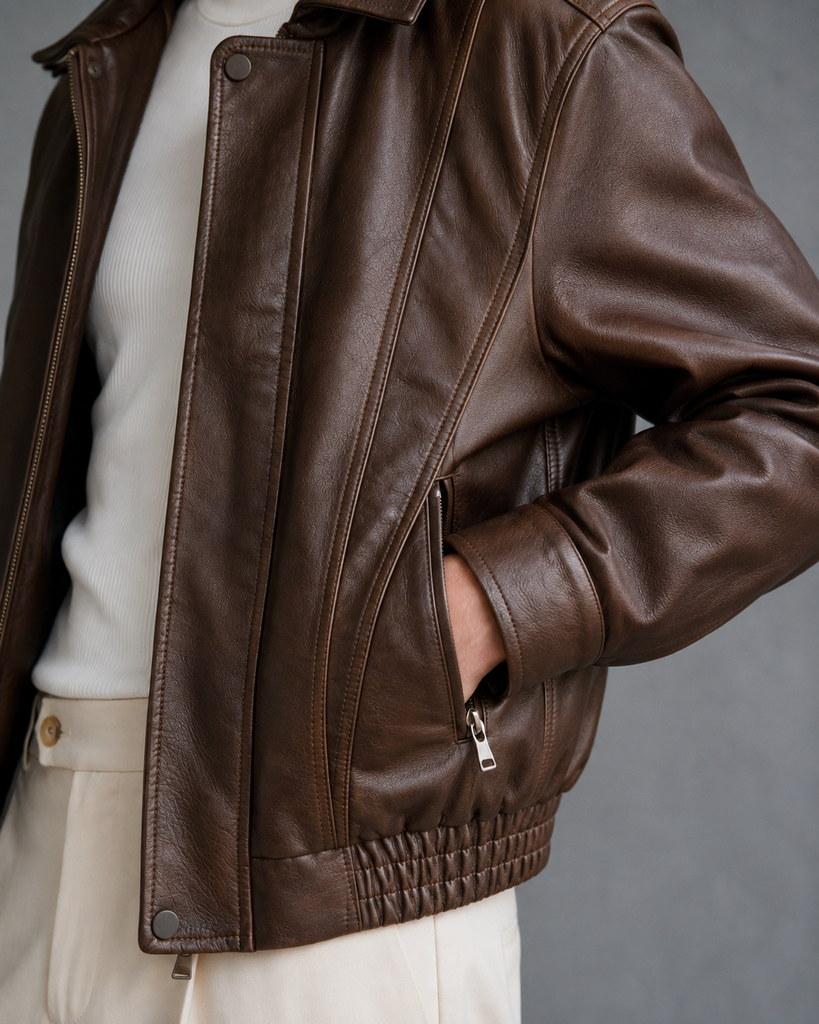 LUXOR JACKET BIO CUERO