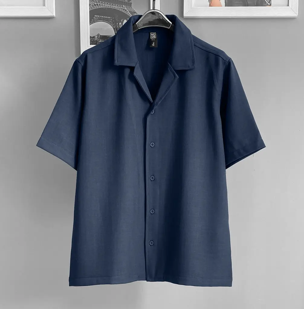 CAMISA LINEN PRADA AZUL (S).webp
