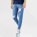 JEAN MON AZUL RASGADO