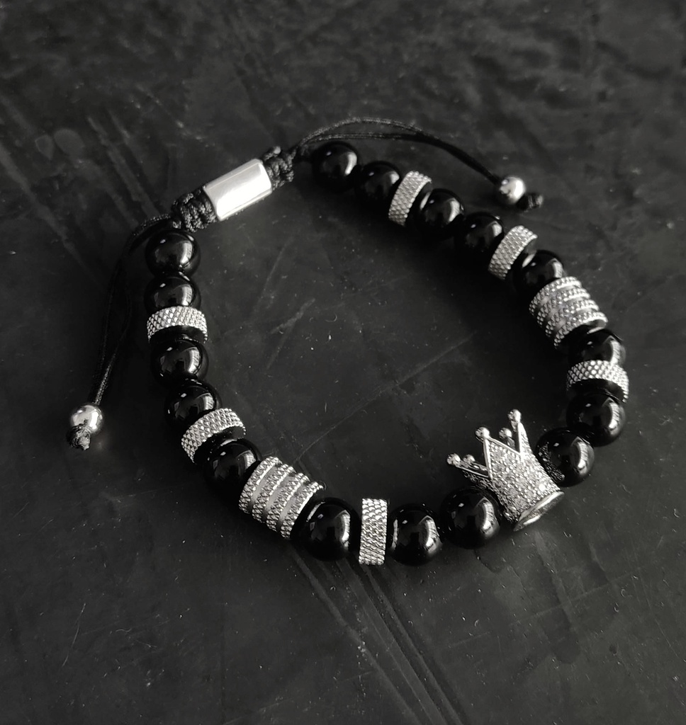 PULSERA CORONA SILVER
