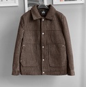 CASACA PAÑO SLIM MARRON