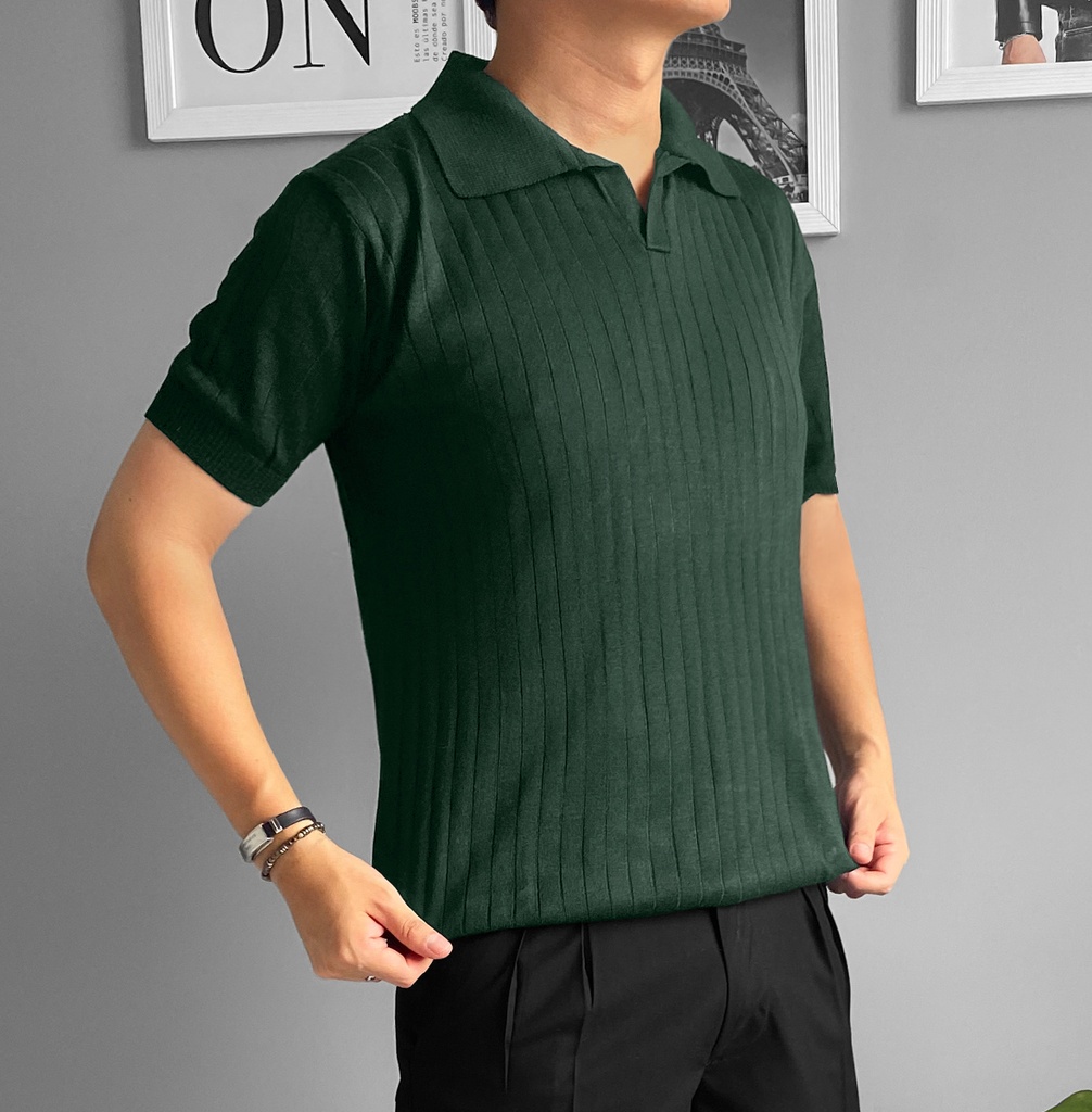 CAMISERO HILO TACTO VERDE BOTELLA