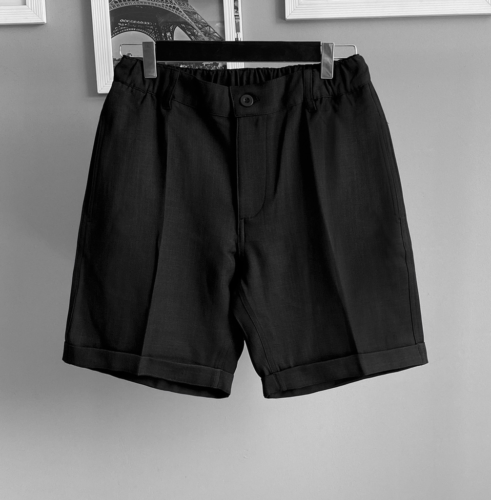 SHORT LINEN PRADA NEGRO