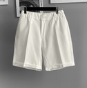 SHORT LINEN PRADA PERLA