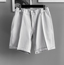 SHORT LINEN PRADA PLOMO