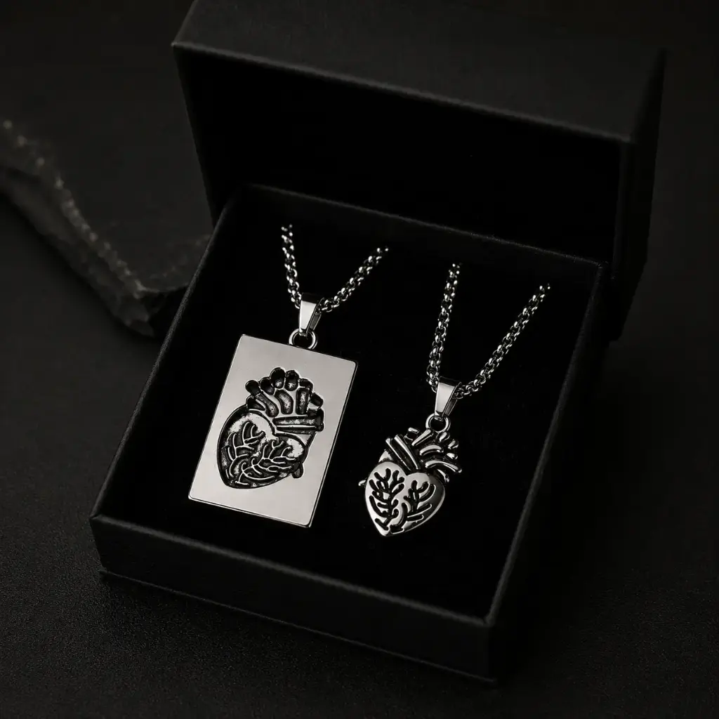 COLLAR PAREJA CORAZON