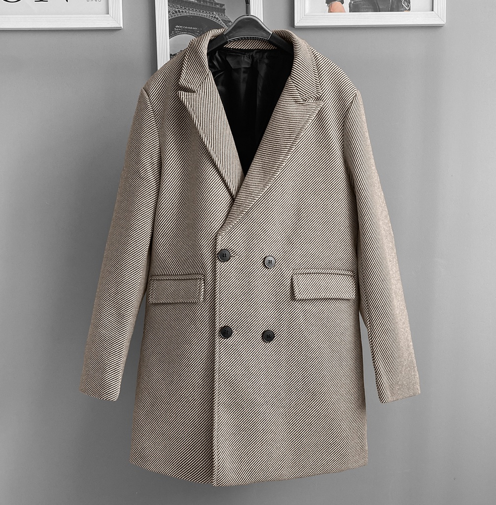 ABRIGO SEMI LARGO BEIGE