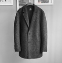 OFFICE COAT PLOMO OSCURO