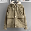 CASACA CORDUROY ACOLCHADA VERDE