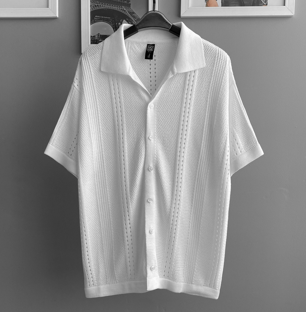 CAMISA HILO TACTO BLANCO