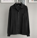 CAMISA HILO ML NEGRO