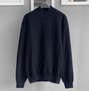 SUETER HILO CUELLO ALTO AZUL OSCURO