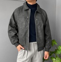 BIO-LEATHER JACKET PLOMO