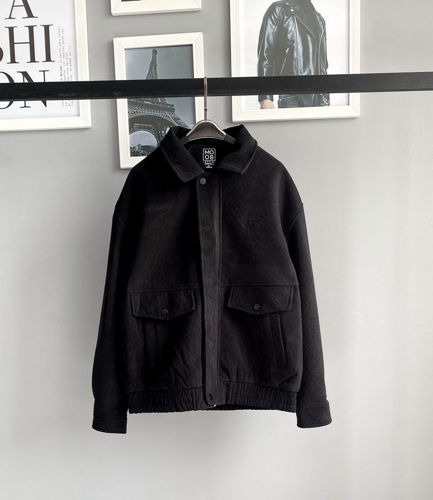 BOMBER JACKET NEGRO 