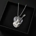 COLLAR PIN GUITARRA 