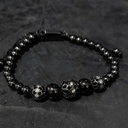 PULSERA DIJE BOLA CIRCON 