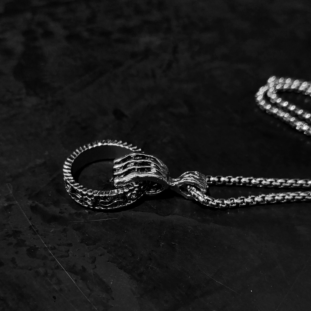 COLLAR CÍRCULO RETRO