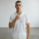 CAMISERO HILO MC BLANCO