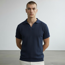 CAMISERO HILO MC AZUL