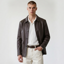 SACO LUXURY BIO CUERO MARRON