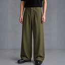 PANTALON SASTRE BAGGY VERDE