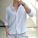 CAMISA CATHAL ML BLANCO