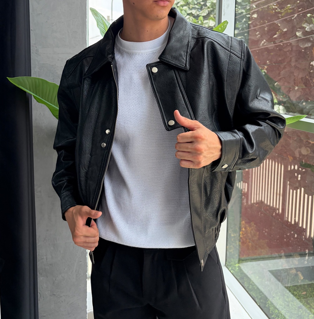 CONTEMPORARY JACKET NEGRO