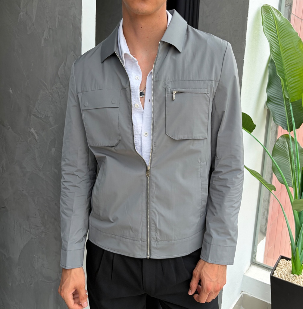 SMART OFFICE JACKET PLOMO