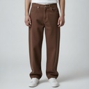 JEAN OVERSIZED MARRON 