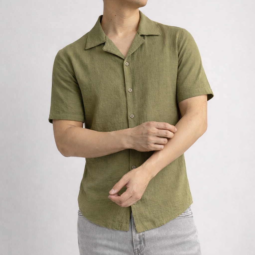 CAMISA CUBANA VIENA SLIM MC