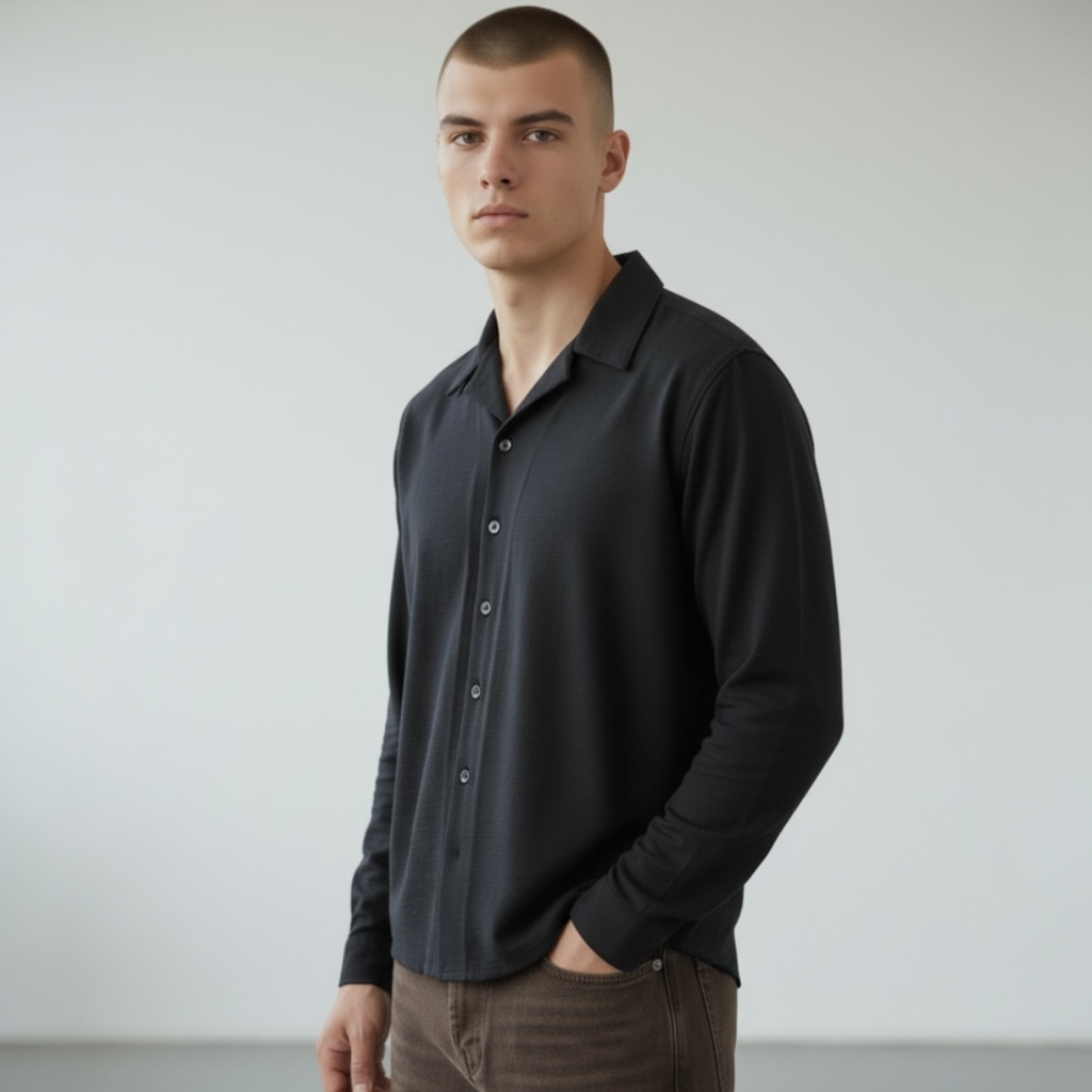 CAMISA CUBANA ESSENTIAL ML 