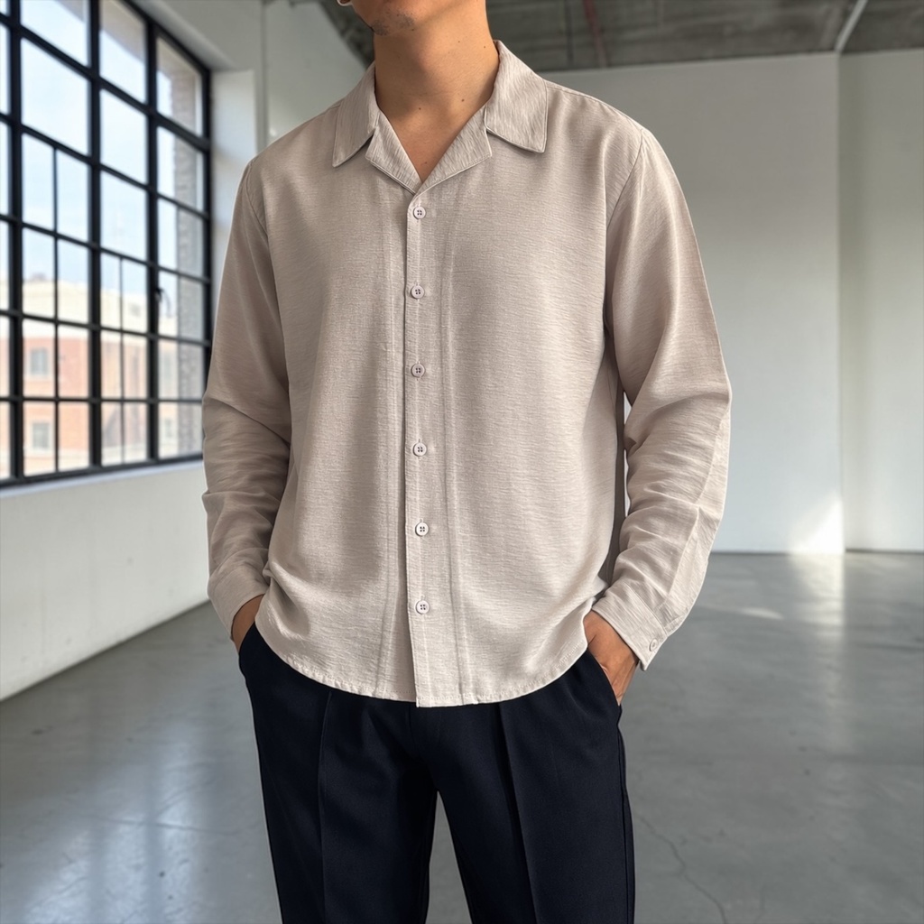 CAMISA CUBANA ESSENTIAL ML 