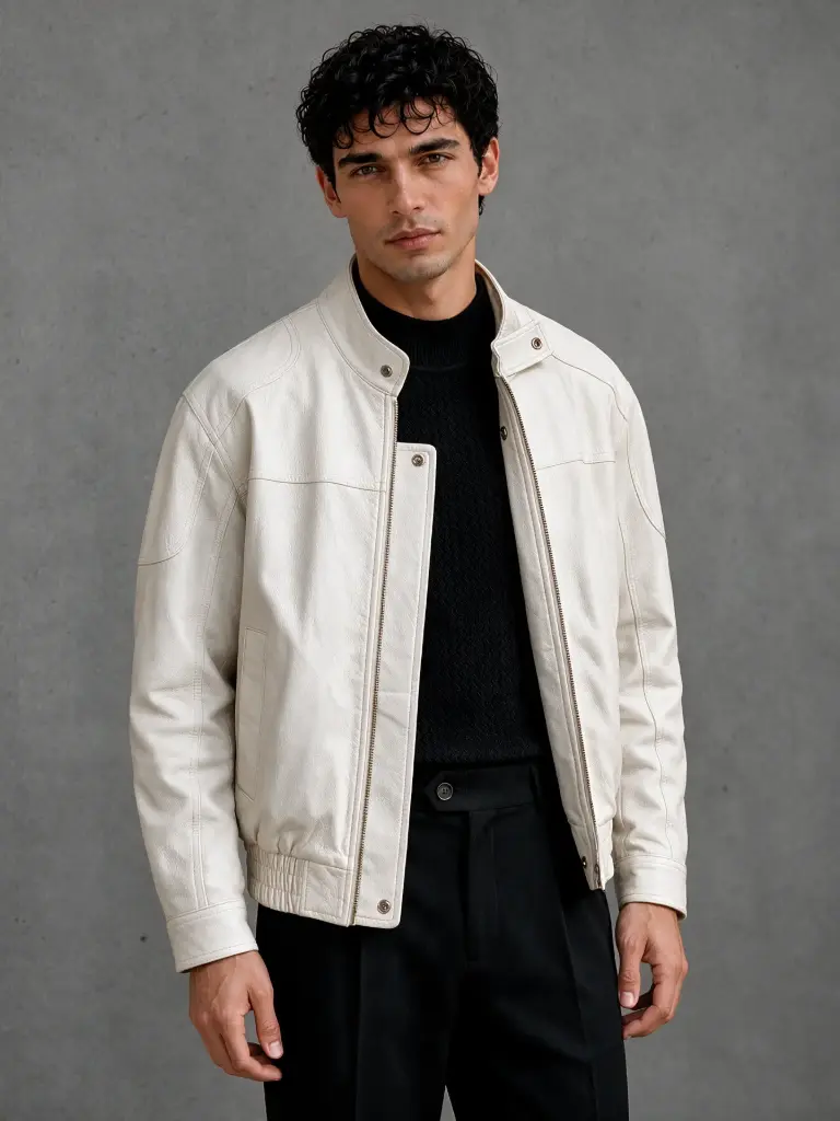 CASACA BIKER BIOCUERO