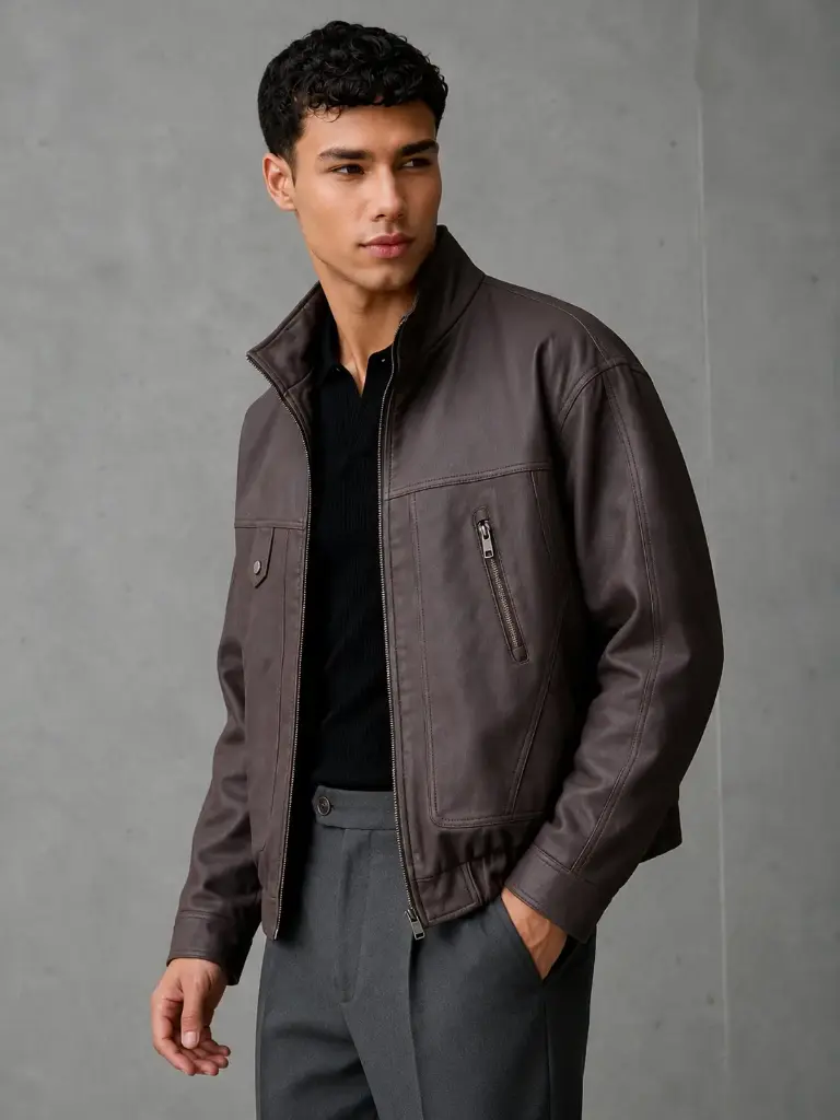 CASACA MONACO ZIP BIOCUERO