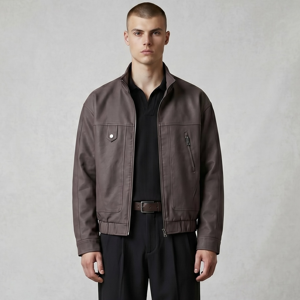 CASACA MONACO ZIP BIOCUERO