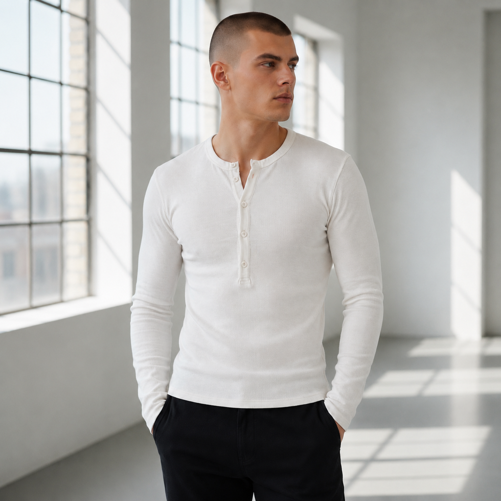 HENLEY SHIRT