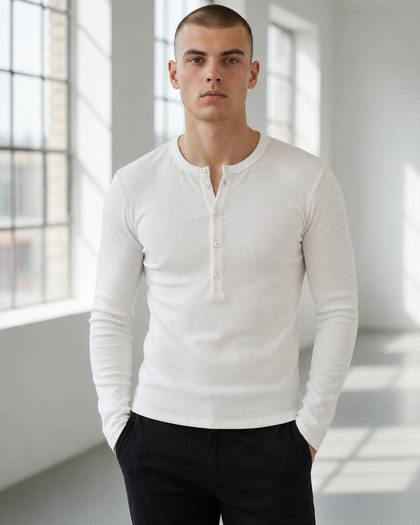 HENLEY SHIRT