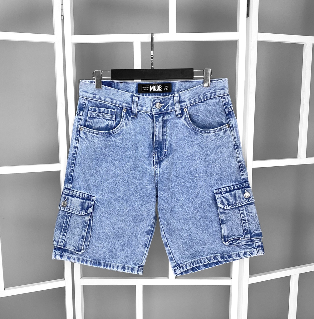 Bermudas Jeans Hombre Gamarra Bermuda Para Hombre En Denim Con Rotos