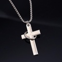 COLLAR PROMESA CRUZ Y ANILLO