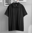 CAMISERO HILO BUTTON NEGRO